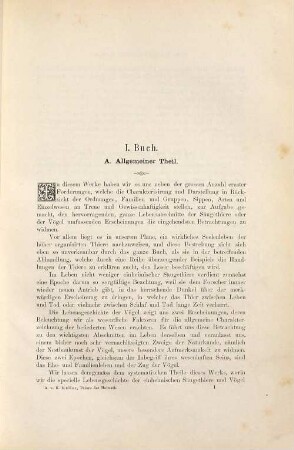 Thiere der Heimath : Deutschlands Säugethiere und Vögel, 1. Buch