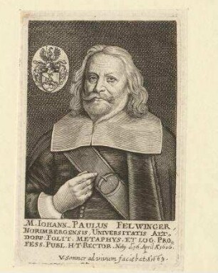 Johann Paulus Felwinger; geb. 16.04.1606