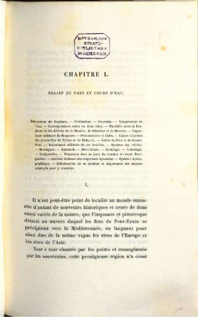 Le Bosphore et Constantinople avec perspectives des pays limithrophes