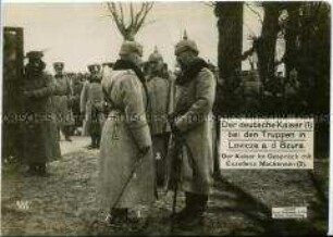 Wilhelm II. an der Ostfront in Łowicz