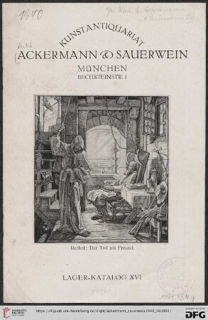 Nr. 16: Lager-Katalog