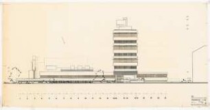 Technische Universität Berlin Technische Chemie (Franz-Fischer-Bau): Südansicht 1:100