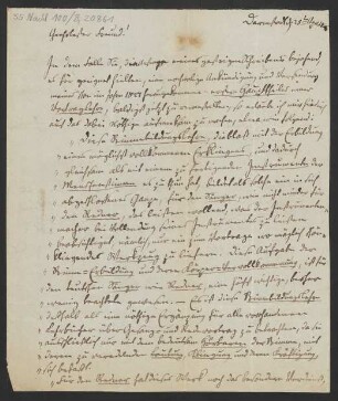 Brief an Johann Josef Schott und B. Schott's Söhne : 25.04.1846