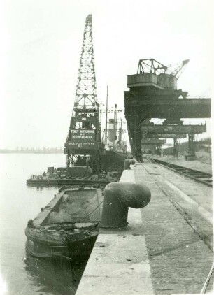 Hafen Bordeaux, Frankreich, 1927-1929