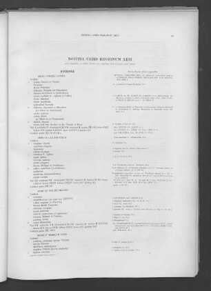 Notitia urbis regionum XIIII