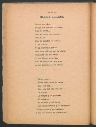 Gloria chilena