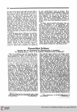 N.F. 6.1926 S. 162-164: Dynamisches Zeichnen