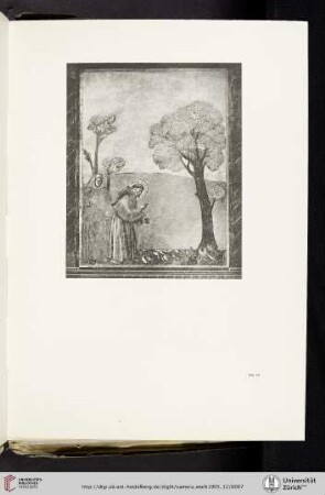 [Fig. VII. Giotto, St. Francis Preaches to the Birds, halftone reproduction]