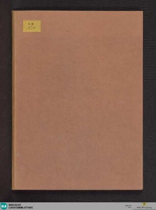 Aus einer kirchenrechtlichen Schrift - Cod. Ettenheim-Münster 426