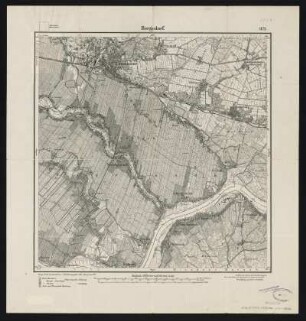 Messtischblatt [2527] = 1123 : Bergedorf, 1917 : Messtischblatt [2527] = 1123 : Bergedorf. - Aufn. 1878, hrsg. 1880, Auflagedr. 1917. - [Berlin] : Reichsamt für Landesaufnahme, 1917. - 1 Kt. : einfarb.