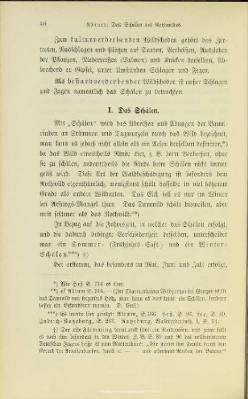 I.4.1 Das Schälen
