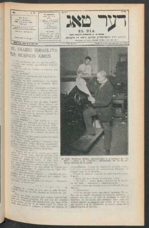 El diario israelita de Buenos Aires