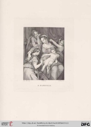 Sacra Famiglia di Luca Penni