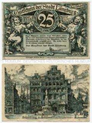 Lüneburg, Notgeld 25 Pfennig