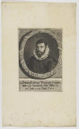 Bildnis des Johann Sandrart