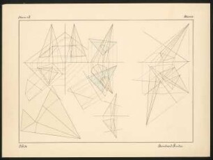 Übung in Darstellender Geometrie: Schnitte durch Körper und Flächen