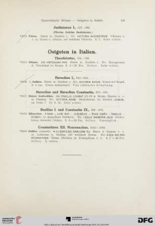 Ostgoten in Italien (Nr. 2055-2059)