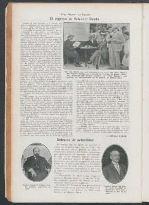 "Fray Mocho" en España : El regreso de Salvador Rueda