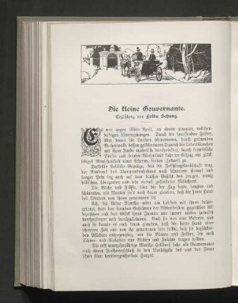 Die kleine Gouvernante