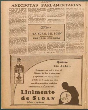 Anécdotas parlamentarias