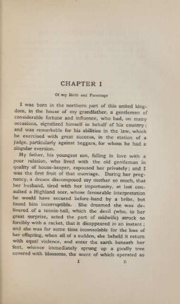 Chapter I. Of my birth an parentage