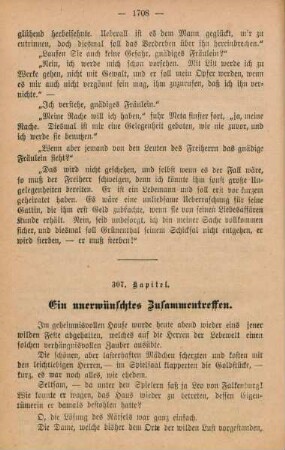 307. Kapitel. Ein unerwünschtes Zusammentreffen