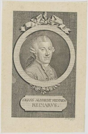 Bildnis des Iohann Albrecht Heinrich Reimarvs