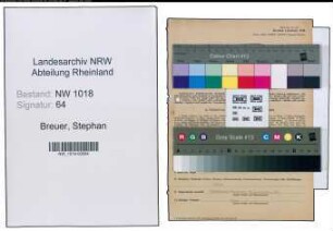 Entnazifizierung Stephan Breuer , geb. 20.01.1916 (Kaufmaennischer Angestellter)