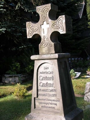 Deutscher evangelischer Friedhof bei der Kirche Wang beim Kuort Karpacz