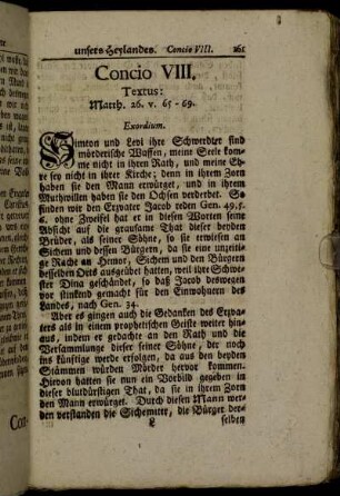Concio VIII. Textus: Matth. 26. v. 65. - 69.