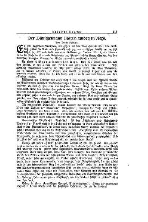 Der Wünschelmann Martin Andersen Nexö