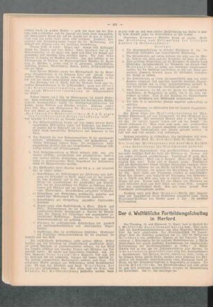 ¬Der¬ 6. Westfälische Fortbildungsschultag in Herford