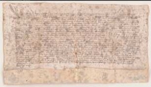 Konsens und Revers der Ritterschaft und des Vogts zu Rudolstadt und Teichel (Tüchel).