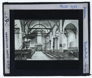 Hoorn, Noorderkerk : Innenraum