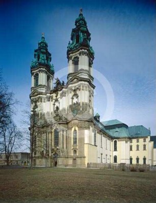 Klosterkirche Grüssau von NW