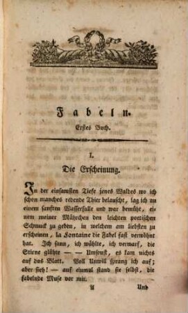 Gotthold Ephraim Lessings Fabeln : Drey Bücher. Nebst Abhandlungen mit dieser Dichtungsart verwandten Inhalts