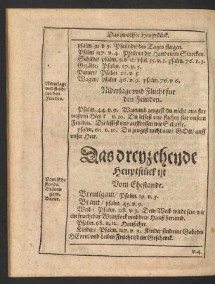 Das dreyzehende Heuptstück ist Vom Ehestande.