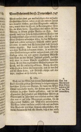 747-758, Zweyte Abtheilung § 282 - 285
