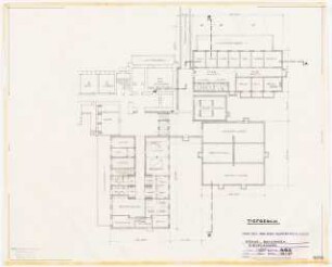 Evangelisches Diakonissenkrankenhaus Bethanien, Berlin-Kreuzberg Umbau. Hauptgebäude: Zielplanung TG 1:200