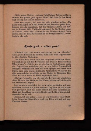 Ende Gut - alles gut !