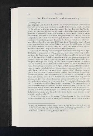 Die "Konstituierende Landesversammlung"