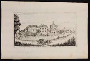 Das Wasser Thor an der Vorstadt Werth. beÿ Nürnb. Ao. 1708. - Nürnberg-Wöhrd, Stadttor