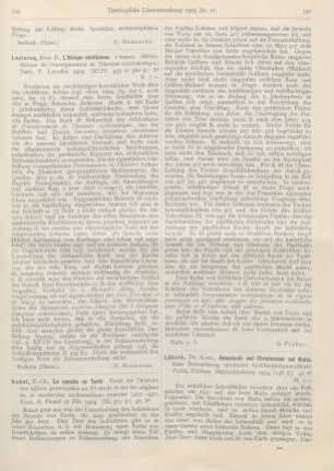 329-330 [Rezension] Babut, E.-Ch., Le Concile de Turin