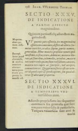 Sectio XXXVI.