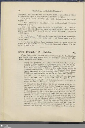 96. 108[8], Dezember 12. Gleichen