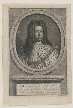 Bildnis des George de I.ste, Koning van Groot Britanje