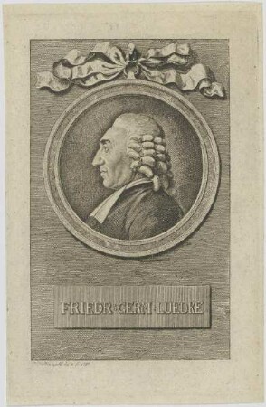 Bildnis des Friedr. Germ. Luedke