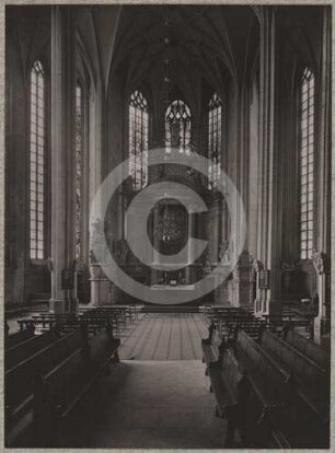 Chor der Peterskirche Görlitz nach O