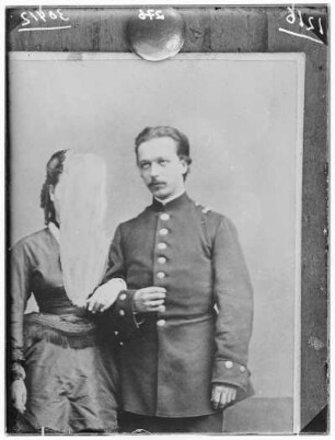 Unbekannter Mann in Uniform