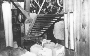 Stolpen-Langenwolmsdorf. Kirchmühle, Inneres, Repro (Bildersammlung von Hubertus Boden, Klipphausen)